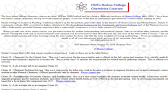 Desktop Screenshot of cliffschemistry.com